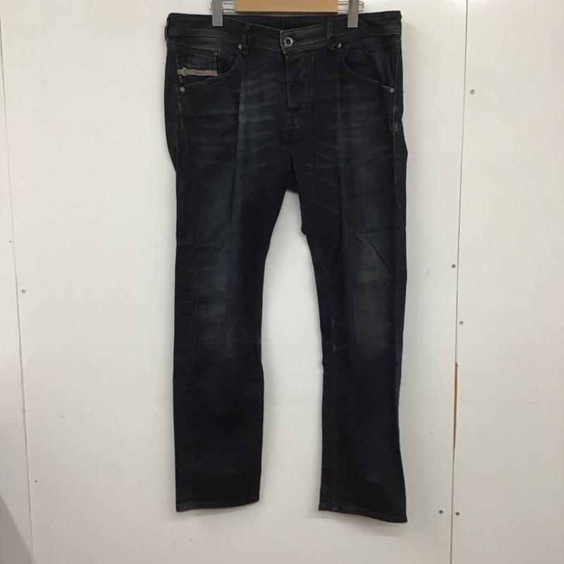 ディーゼル DIESEL パンツ デニム、ジーンズ デニムパンツ スリムパンツ カジュアルパンツ ストレッチパンツ 34インチ 無地 インディゴ / インディゴ /  メンズ USED 古着 中古 10137965