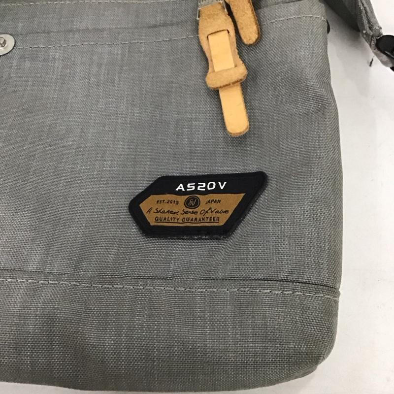 古着 USED ショルダーバッグ ショルダーバッグ サコッシュ AS2OV ロゴ、文字 灰 / グレー /  メンズ USED 古着 中古 10132506