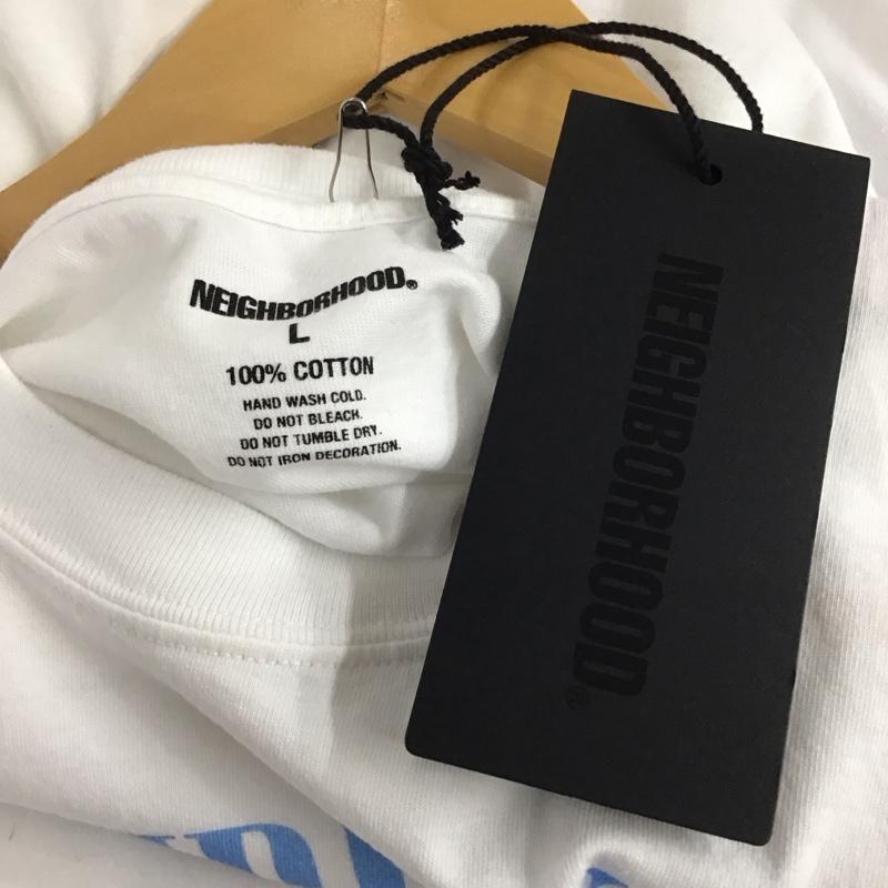 ネイバーフッド NEIGHBORHOOD Tシャツ 半袖 241pcnh-st04s NIRVANATEESS-2 半袖カットソー プリントTシャツ L プリント 白 / ホワイト /  メンズ USED 古着 中古 10132286