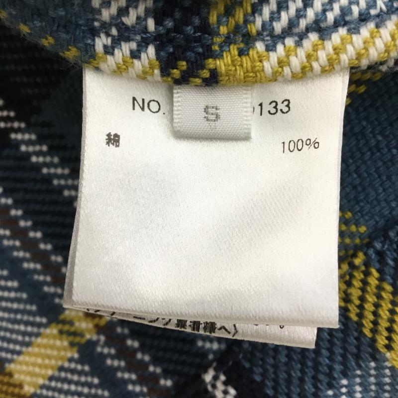 ロンハーマン Ron Herman シャツ、ブラウス 長袖 3620700133 S チェック 青 / ブルー /  メンズ USED 古着 中古 10141339