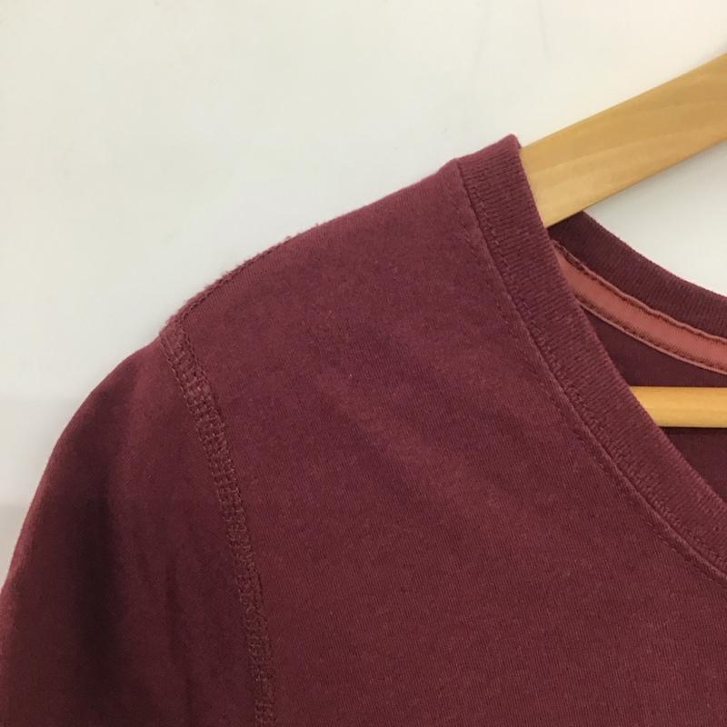 キーン KEEN Tシャツ 半袖 M プリント えんじ / ワインレッド /  レディース USED 古着 中古 10136649