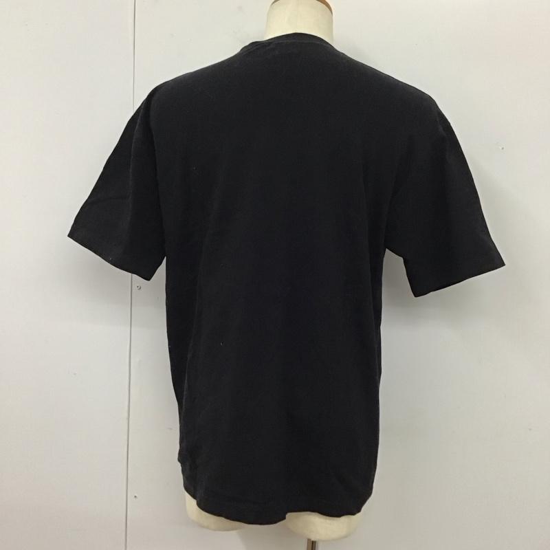 ナイキ NIKE Tシャツ 半袖 半袖カットソー プリントTシャツ クルーネックカットソー プリント 黒 / ブラック /  メンズ USED 古着 中古 10114187