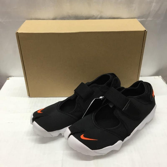 ナイキ NIKE スニーカー スニーカー DN1338-001 WMNS AIR RIFT BR 25cm 箱有 25.0cm ロゴ、文字 黒 / ブラック / X 白 / ホワイト / X 橙 / オレンジ /  レディース USED 古着 中古 10110566