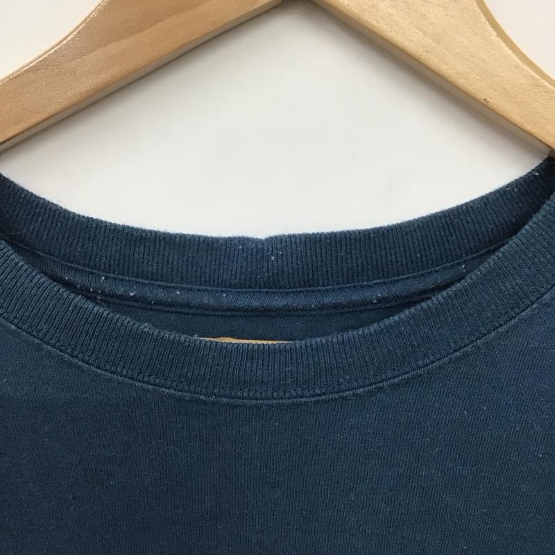 カーハート Carhartt Tシャツ 半袖 L 無地 青 / ブルー /  メンズ USED 古着 中古 10132033