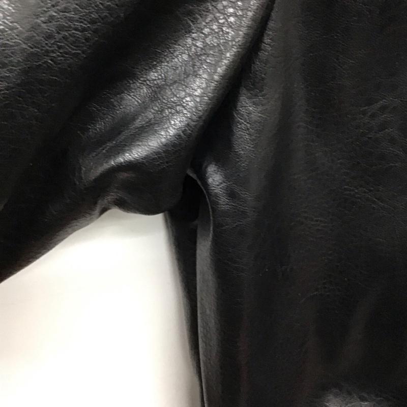 ザラ ZARA ジャケット、上着 ジャンパー、ブルゾン 4391/874/800 レザージャケット XS 無地 黒 / ブラック /  レディース USED 古着 中古 10141707