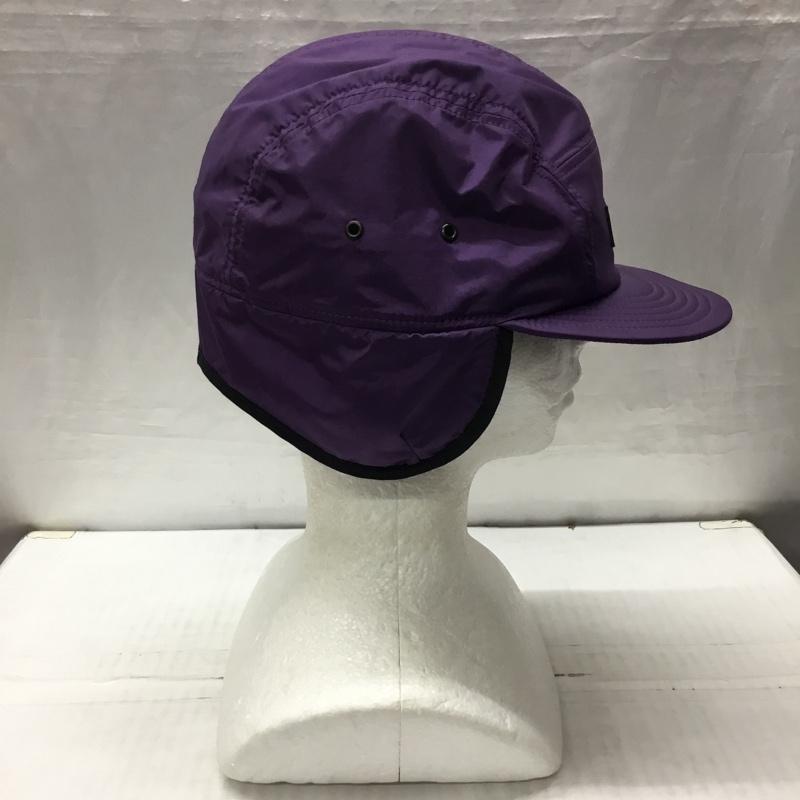 キャプテンズヘルム Captains Helm 帽子 キャップ イヤーフラップ ジェットキャップ アウトドア ロゴ、文字 紫 / パープル /  メンズ USED 古着 中古 10120987