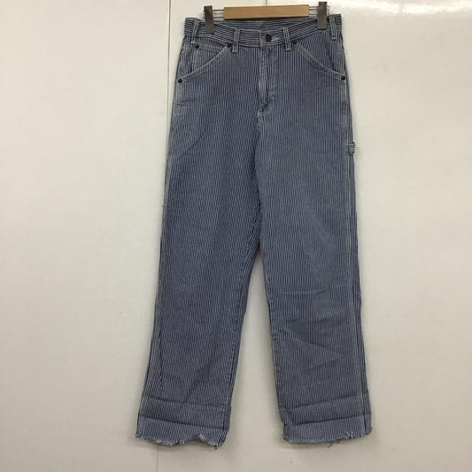古着 USED パンツ デニム、ジーンズ ヒッコリーパンツ ワイドパンツ ストレッチパンツ カジュアルパンツ ストライプ インディゴ / インディゴ /  メンズ USED 古着 中古 10131149