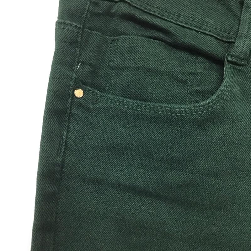 ザラ ZARA パンツ デニム、ジーンズ 34 無地 緑 / グリーン /  レディース USED 古着 中古 10143497