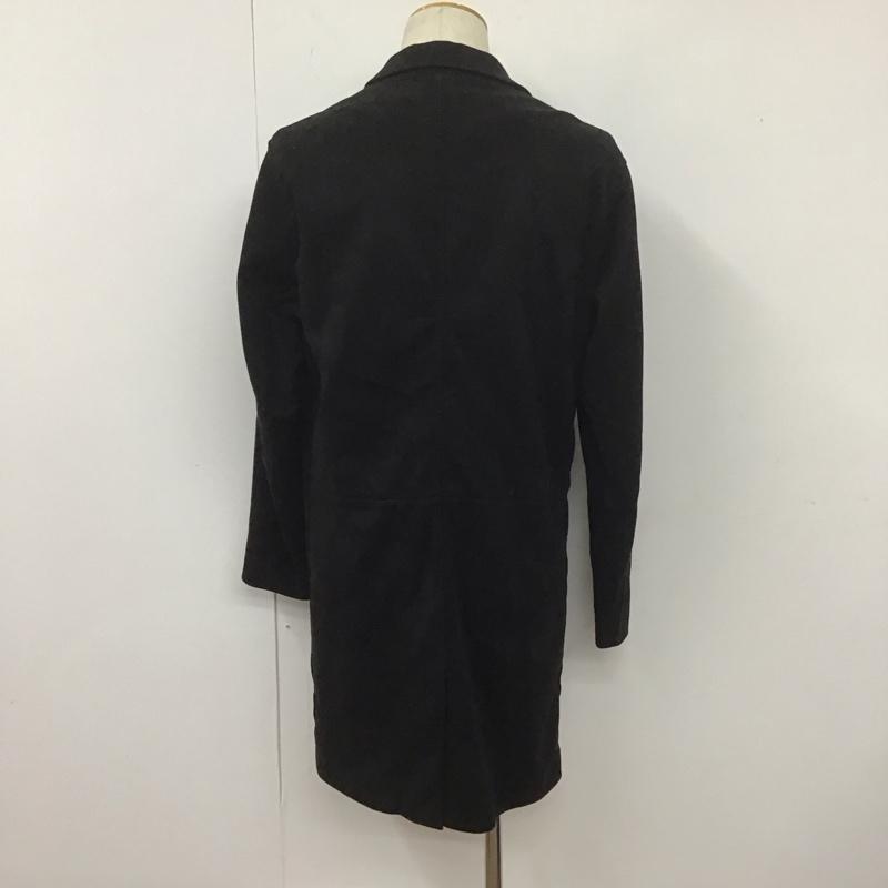 ザラメン ZARA MAN ジャケット、上着 ジャンパー、ブルゾン スウェードジャケット カジュアルジャケット アウター ロングジャケット XS 無地 黒 / ブラック /  メンズ USED 古着 中古 10107320