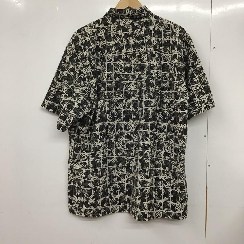 ペンドルトン PENDLETON シャツ、ブラウス 半袖 半袖シャツ プリントシャツ ポケットシャツ L プリント 白 / ホワイト / X 黒 / ブラック / X 灰 / グレー /  メンズ USED 古着 中古 10132899