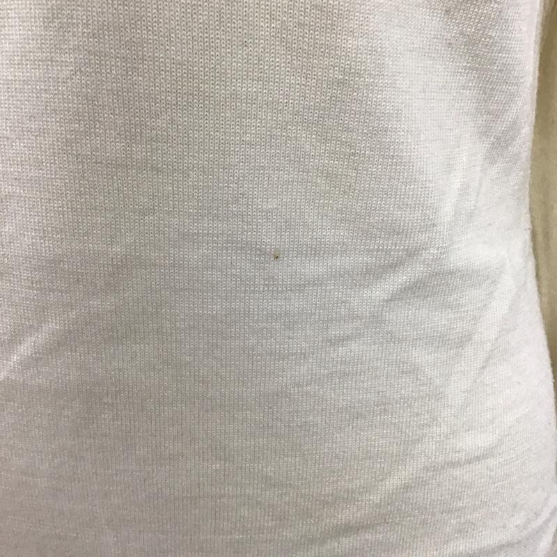 レイビームス Ray BEAMS カットソー 長袖 長袖カットソー Vネックカットソー ロングスリーブカットソー M 無地 白 / ホワイト /  メンズ USED 古着 中古 10117399