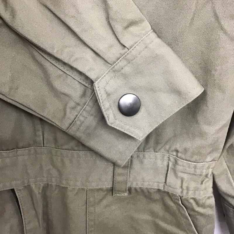 ジルブレイズ JILL BLAZE ワンピース・ドレス・オールインワン ワンピース・ドレス・オールインワン オールインワン つなぎ ワークパンツ カジュアルパンツ 長袖 M 無地 ベージュ / ベージュ /  メンズ USED 古着 中古 10109114