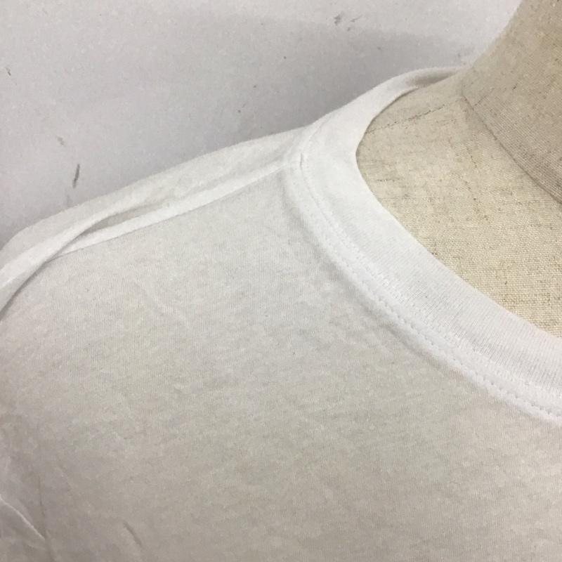 ドリスヴァンノッテン DRIES VAN NOTEN Tシャツ 長袖 S プリント X ロゴ、文字 白 / ホワイト /  メンズ USED 古着 中古 10119742