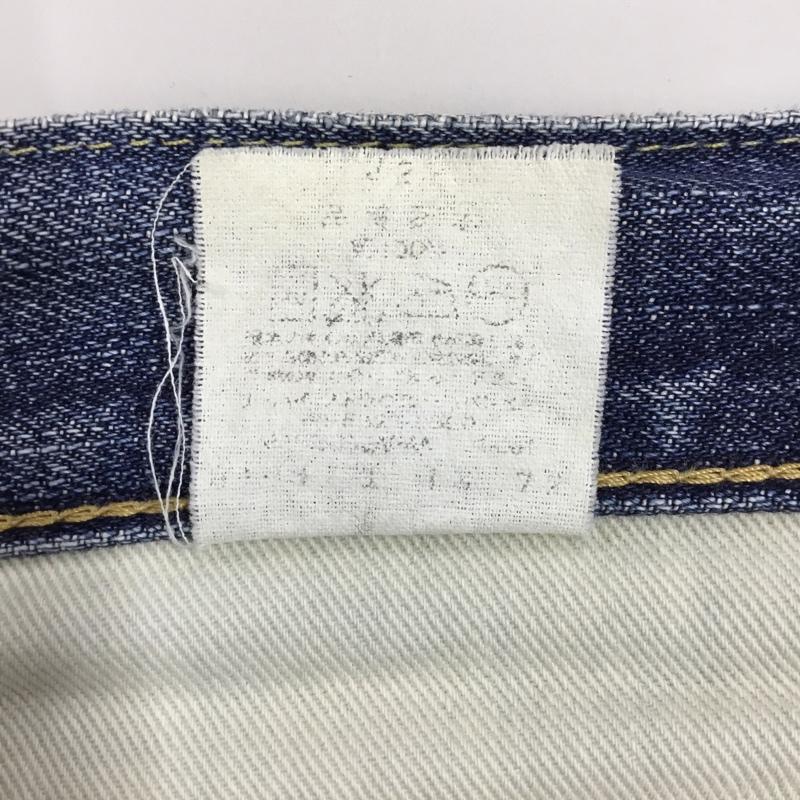 リーバイストラウスアンドコー Levi Strauss & co. パンツ デニム、ジーンズ デニムパンツ ストレートパンツ ワイドパンツ クラッシュジーンズ 34 ダメージ加工 インディゴ / インディゴ /  メンズ USED 古着 中古 10115223