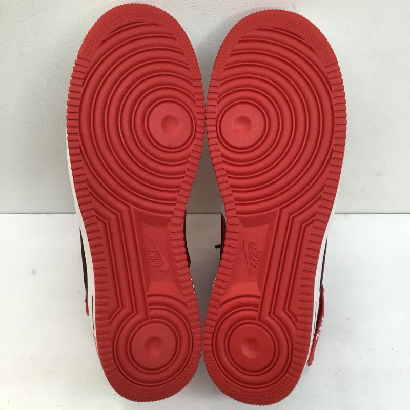 ナイキ NIKE スニーカー スニーカー AIR FORCE 1 HIGH 07 LV8 ATLANTA エアフォース 1 ハイ LV8 アトランタ BV7459-100 30.0cm ロゴ、文字 黒 / ブラック / X 白 / ホワイト / X 赤 / レッド /  メンズ USED 古着 中古 10107073