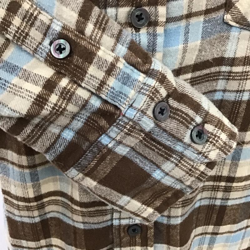 ラングラー Wrangler シャツ、ブラウス 長袖 長袖シャツ チェックシャツ カラーシャツ カジュアルシャツ ポケットシャツ XL チェック マルチカラー / マルチカラー /  メンズ USED 古着 中古 10111628