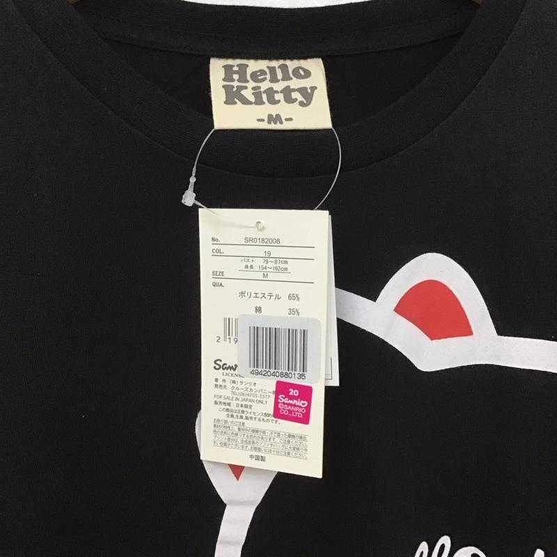 古着 USED Tシャツ 半袖 ハローキティ M プリント X キャラクター 黒 / ブラック /  レディース USED 古着 中古 10147694
