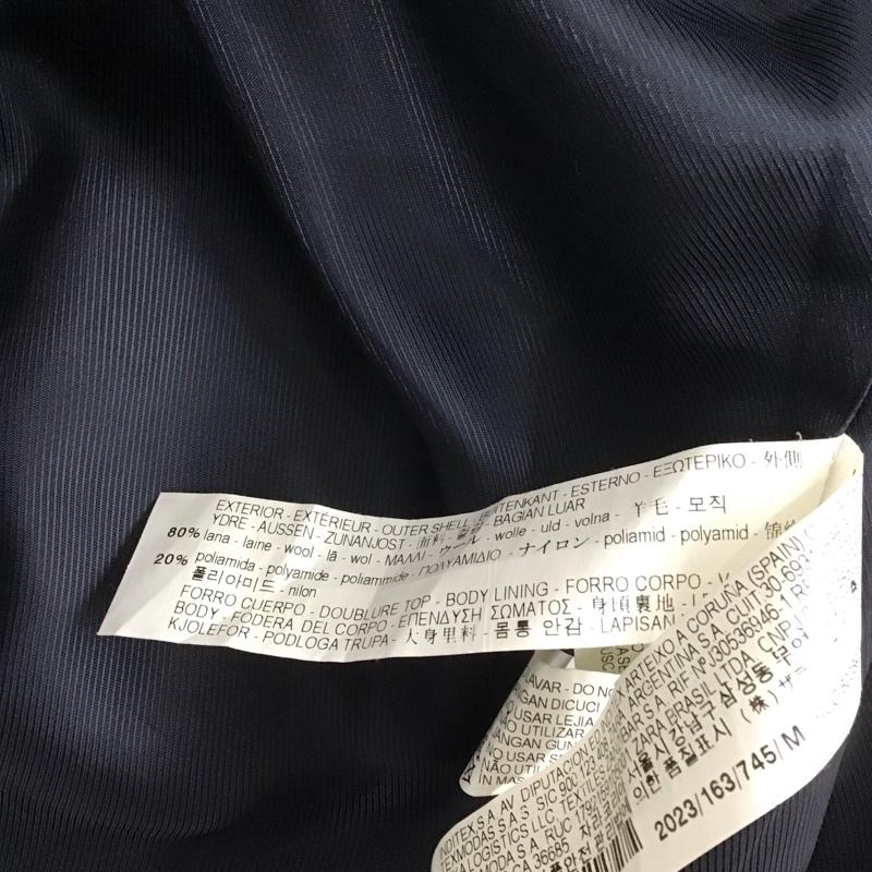ザラベーシック ZARA BASIC ジャケット、上着 ジャケット、ブレザー ロングコートジャケット カラージャケット アウター カジュアルジャケット M 無地 茶 / ブラウン /  レディース USED 古着 中古 10109224