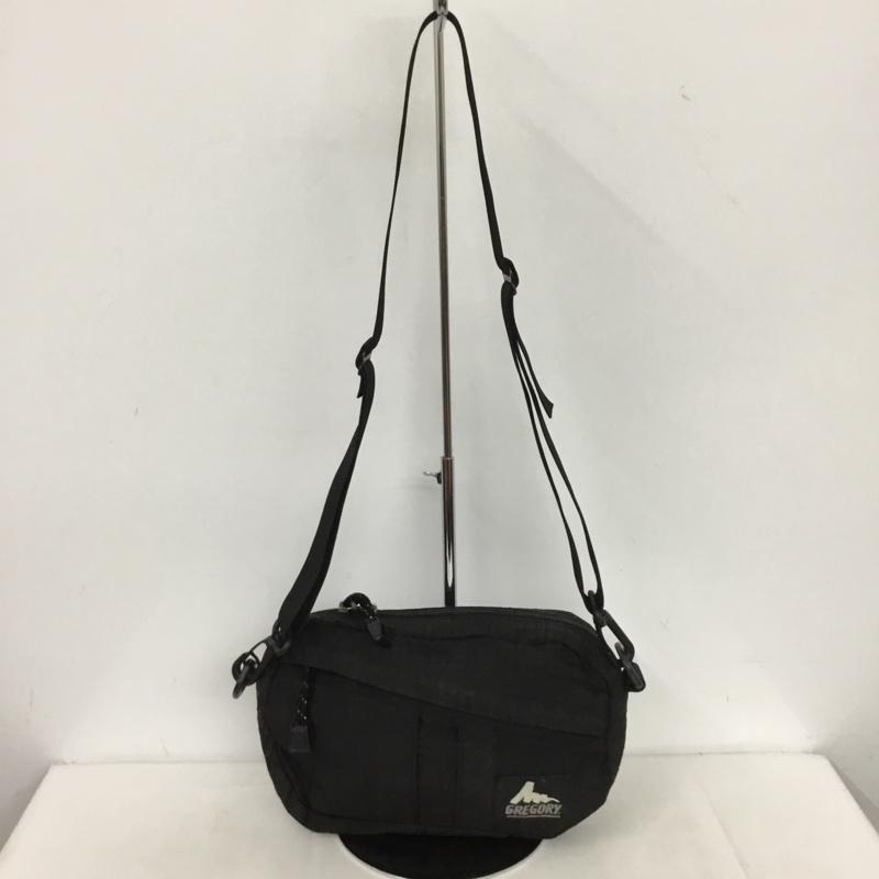 グレゴリー GREGORY ショルダーバッグ ショルダーバッグ ロゴ、文字 黒 / ブラック /  メンズ USED 古着 中古 10149835