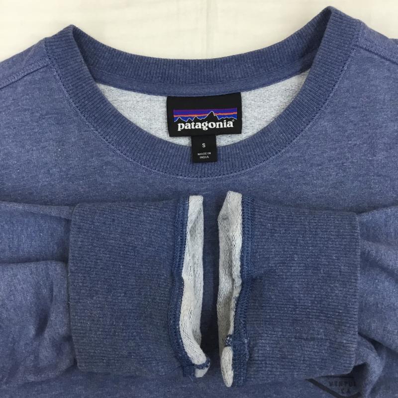パタゴニア patagonia トレーナー 長袖 39423FA15 S プリント 青 / ブルー /  メンズ USED 古着 中古 10141442