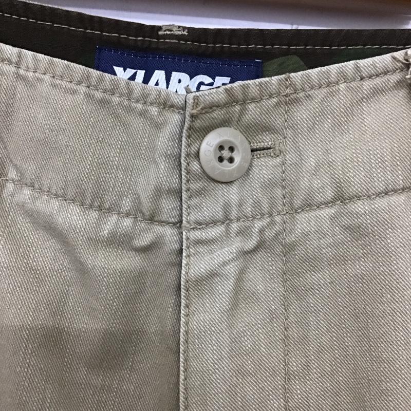エクストララージ XLARGE パンツ チノパン チノパン カジュアルパンツ ワイドパンツ ストレートパンツ 32インチ  ベージュ / ベージュ /  メンズ USED 古着 中古 10112748