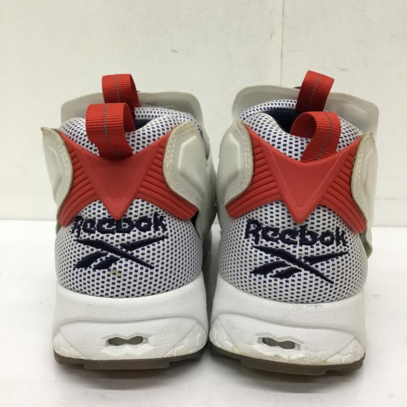 リーボック Reebok スニーカー スニーカー AR3758 INSTA PUMP FURY CELEBRATE 27.5cm ロゴ、文字 白 / ホワイト / X 赤 / レッド / X 紺 / ネイビー /  メンズ USED 古着 中古 10142849