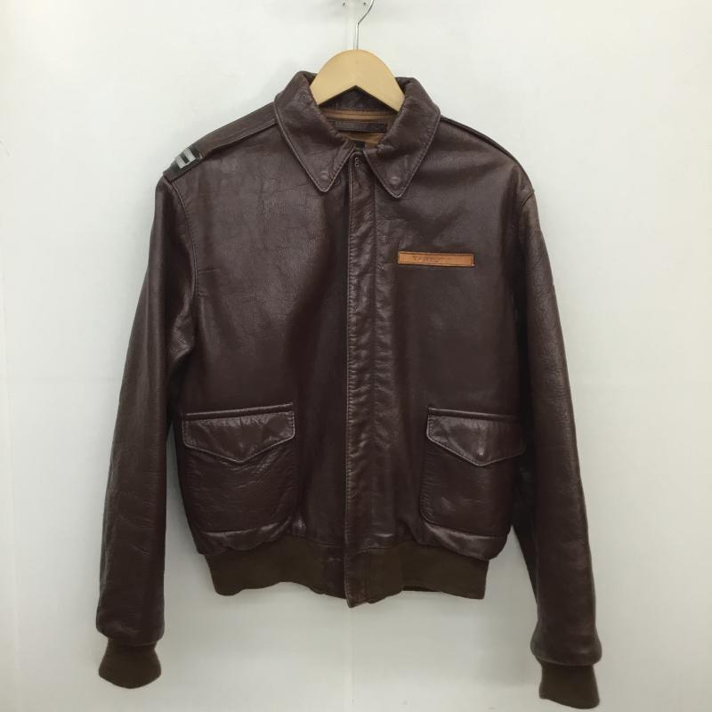 イーストマンレザー EASTMANLEATHERCLO ジャケット、上着 フライトジャケット 40 無地 茶 / ブラウン /  メンズ USED 古着 中古 10118734