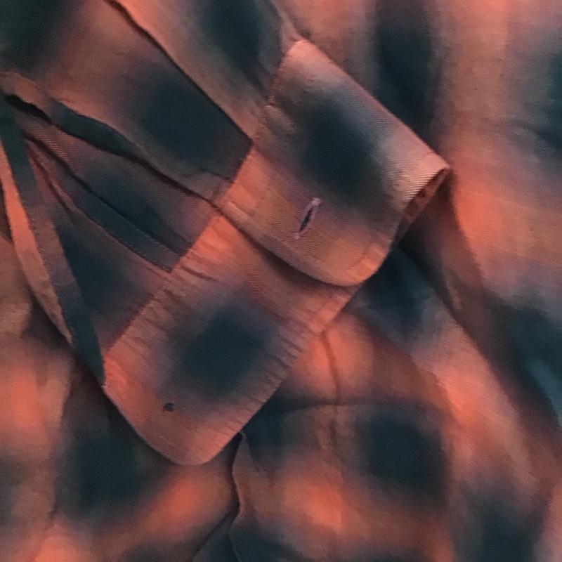 ルードギャラリー RUDE GALLERY シャツ、ブラウス 長袖 長袖シャツ チェックシャツ カラーシャツ 3 チェック 黒 / ブラック / X 赤 / レッド /  メンズ USED 古着 中古 10140514