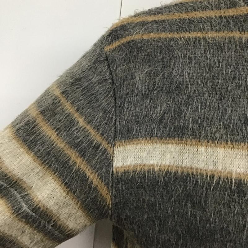 ザラ ZARA ニット、セーター 長袖 長袖ニットカットソー ニット セーター クルーネックニット M プリント マルチカラー / マルチカラー /  メンズ USED 古着 中古 10118308