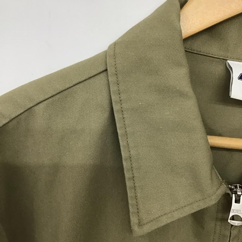 ディッキーズ Dickies ジャケット、上着 ジャンパー、ブルゾン ジャケット アウター カラージャケット L 無地 ベージュ / ベージュ /  メンズ USED 古着 中古 10139771