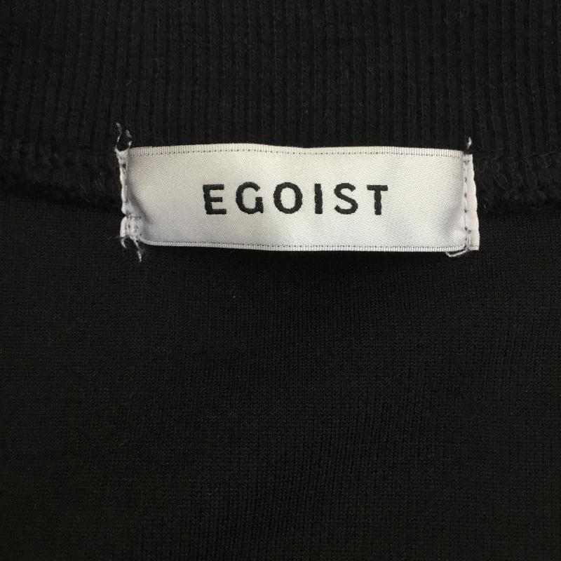 エゴイスト EGOIST ジャケット、上着 ジャケット、ブレザー 無地 黒 / ブラック /  レディース USED 古着 中古 10144416