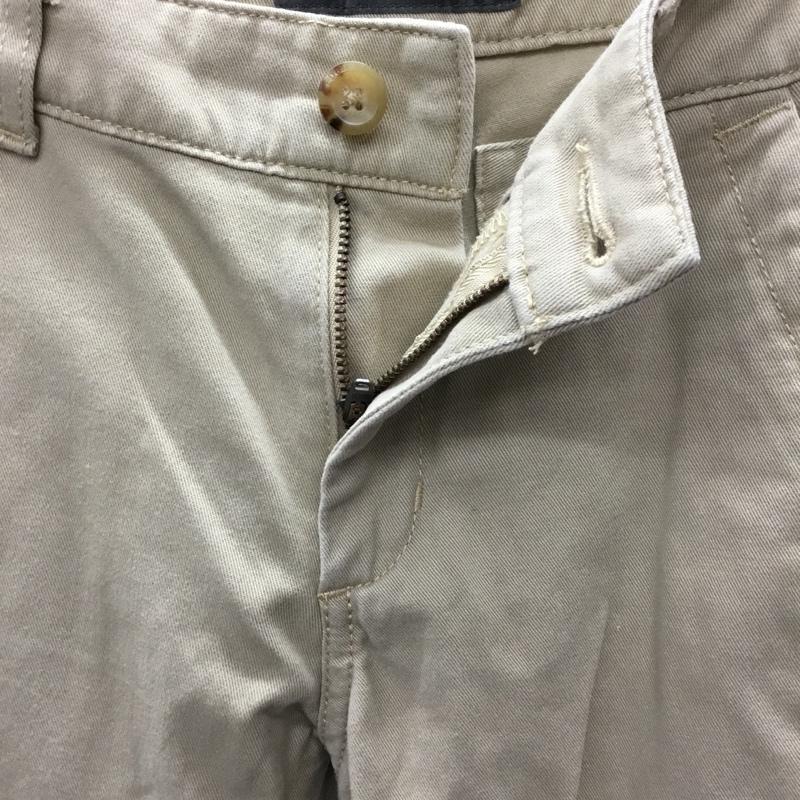 エディーバウアー Eddie Bauer パンツ チノパン チノパン カジュアルパンツ スリムパンツ 無地 ベージュ / ベージュ /  レディース USED 古着 中古 10122509