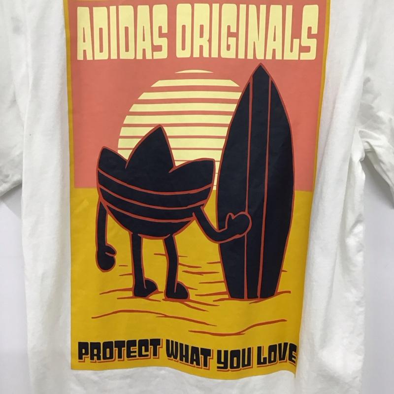 アディダス adidas Tシャツ 半袖 IB1402 ACP Tee XS プリント 白 / ホワイト /  メンズ USED 古着 中古 10134841