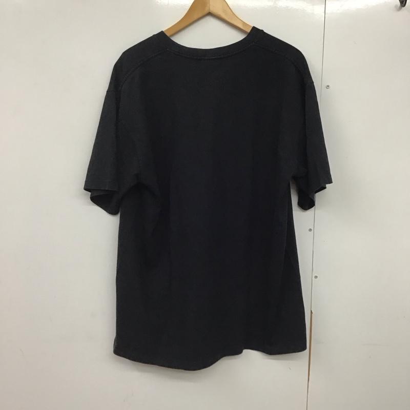 ベイプ BAPE Tシャツ 半袖 半袖カットソー プリントTシャツ クルーネックカットソー 無地 XXL 無地 黒 / ブラック /  メンズ USED 古着 中古 10141413