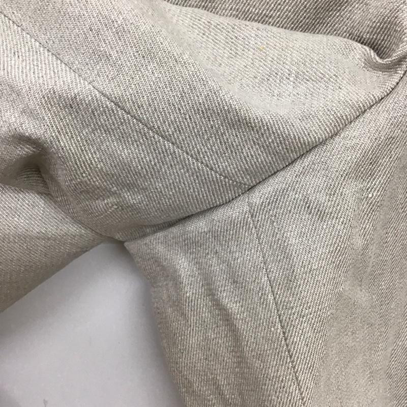 ニジュウサンク 23区 ボトムス ボトムス ガウチョパンツ クロップド丈 40 無地 グレージュ / グレージュ /  レディース USED 古着 中古 10119383