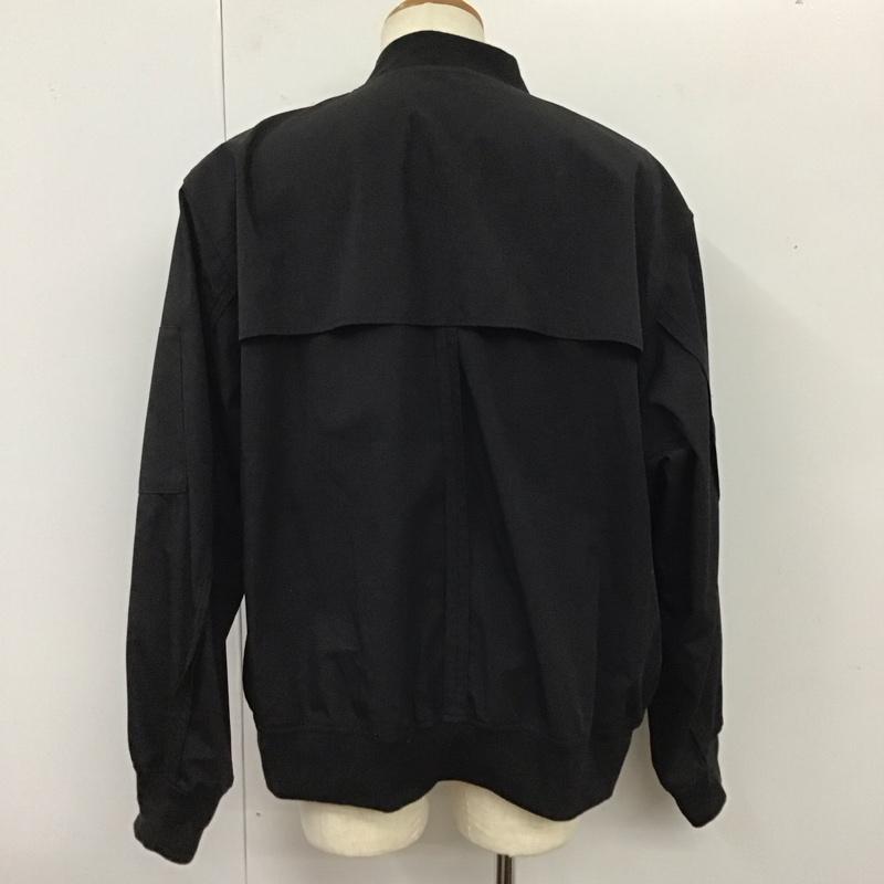 ジーユー GU ジャケット、上着 ジャンパー、ブルゾン XXL 無地 黒 / ブラック /  メンズ USED 古着 中古 10119524