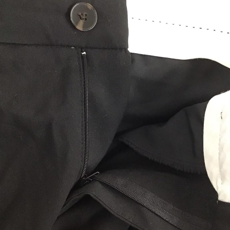 ザラ ZARA パンツ スラックス スラックス ワイドパンツ カジュアルパンツ ストレートパンツ S 無地 黒 / ブラック /  レディース USED 古着 中古 10110816