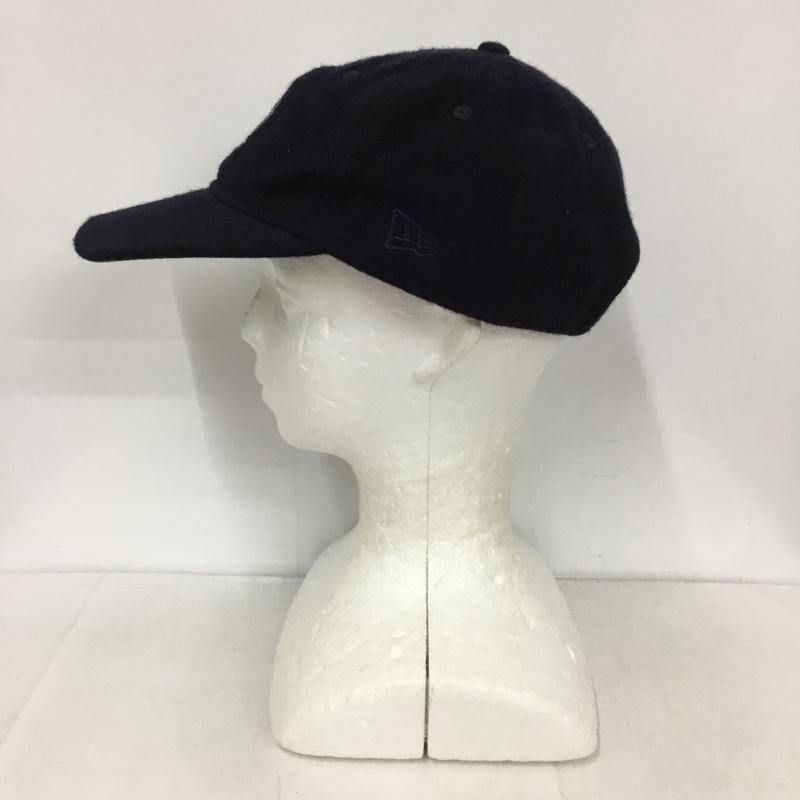 ニューエラ NEW ERA 帽子 キャップ NY ニューヨークヤンキース ロゴ、文字 紺 / ネイビー /  メンズ USED 古着 中古 10130221