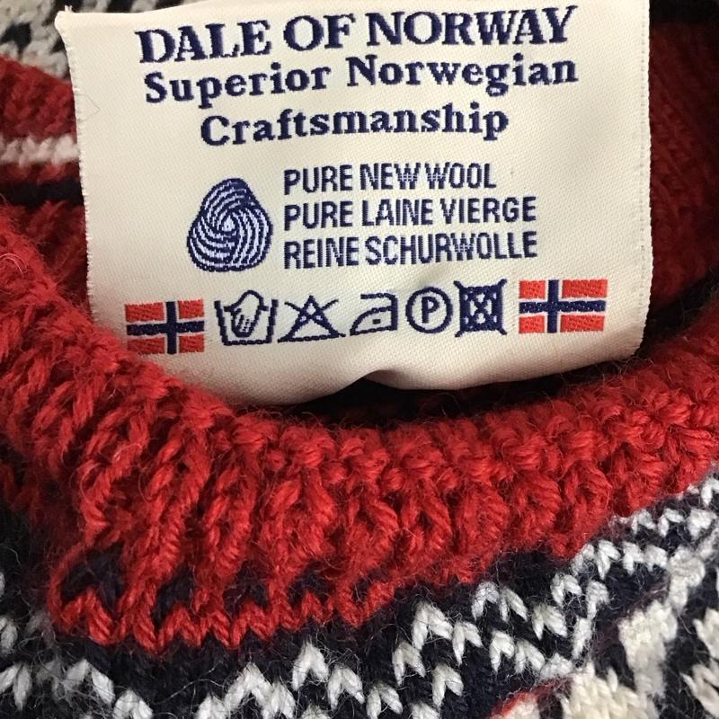 ダーレ オブ ノルウェイ DALE OF NORWAY ニット、セーター 長袖 ウール ノルディック M 総柄 マルチカラー / マルチカラー /  メンズ USED 古着 中古 10121308