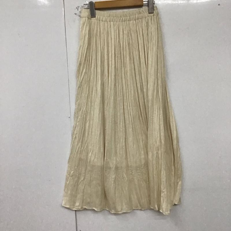 エヘカソポ ehka sopo スカート ロングスカート FREE 無地 オフホワイト / オフホワイト /  レディース USED 古着 中古 10129733