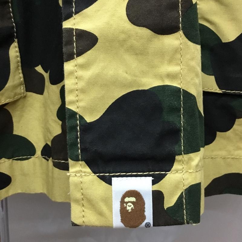 アベイシングエイプ A BATHING APE ジャケット、上着 ジャケット、ブレザー 001SHK301012M 1ST CAMO MILITARY SHIRT シャツジャケット L 総柄 マルチカラー / マルチカラー /  メンズ USED 古着 中古 10117077