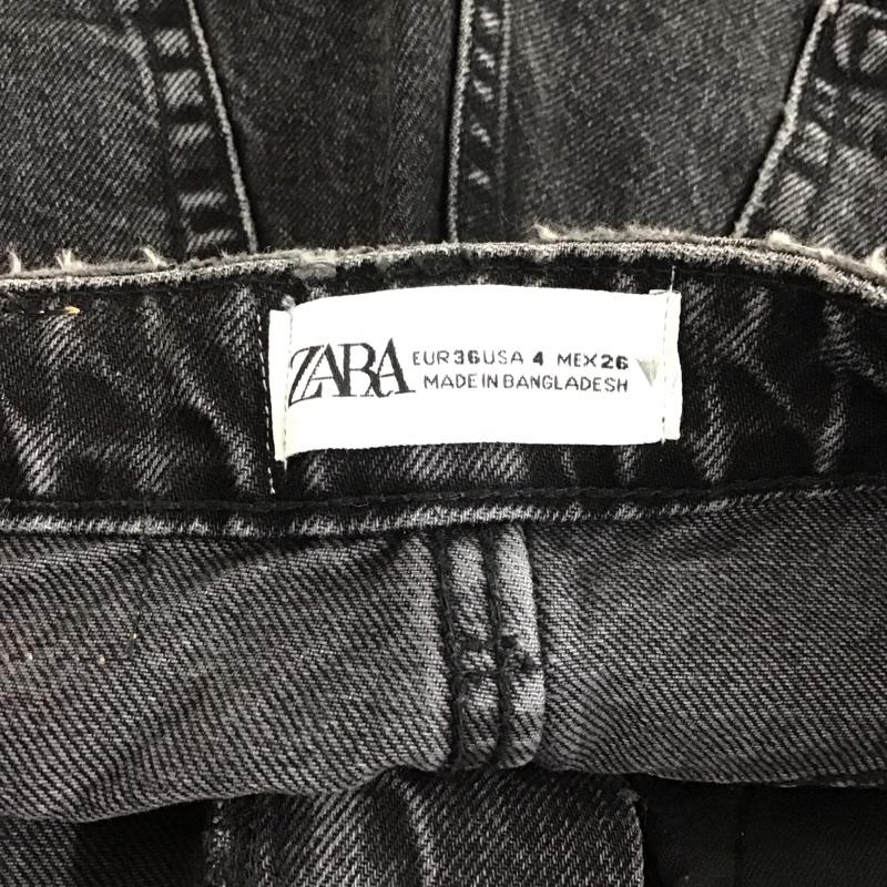 ザラ ZARA パンツ ショートパンツ ショートパンツ ハーフパンツ カジュアルパンツ デニムパンツ 36 無地 ダークグレー / ダークグレー /  レディース USED 古着 中古 10149410