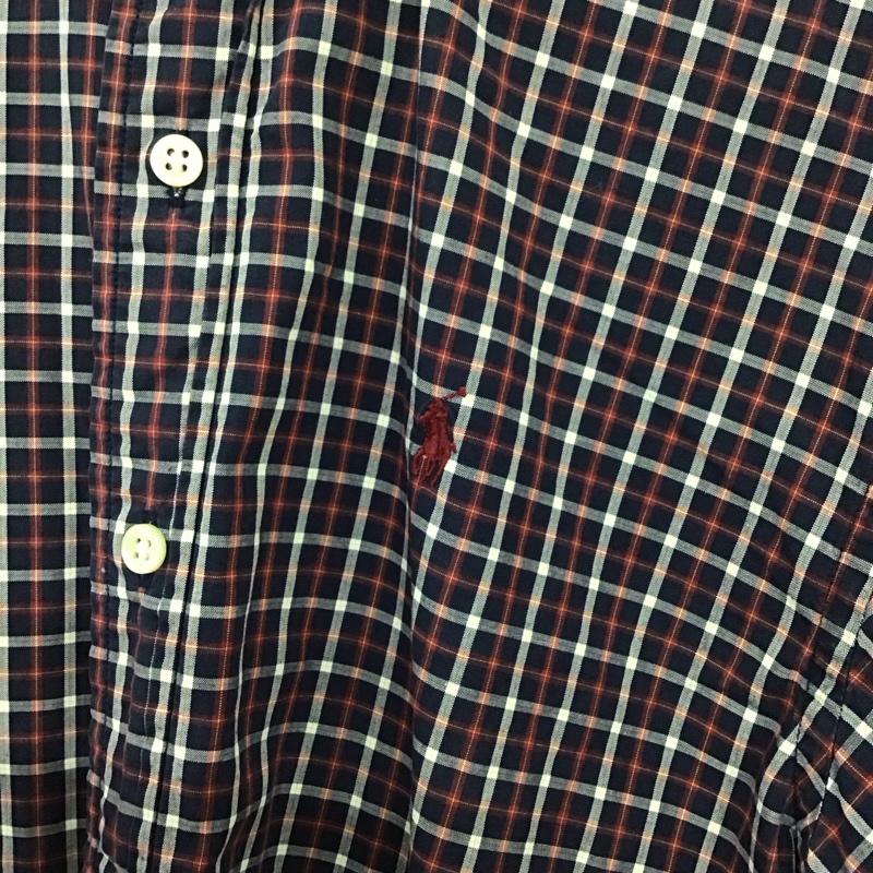 ラルフローレン RALPHLAUREN シャツ、ブラウス 長袖 ボタンダウンシャツ 160cm チェック マルチカラー / マルチカラー /  ボーイズ USED 古着 中古 10132433
