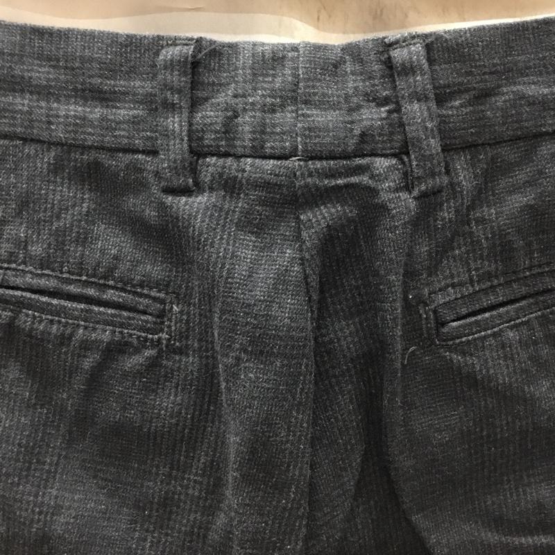 ギャップ GAP パンツ スラックス コットン 73×76 チェック チャコールグレー / チャコールグレー /  メンズ USED 古着 中古 10117812
