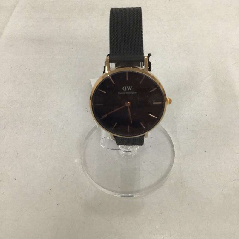 ダニエルウェリントン Daniel Wellington 腕時計 アナログ（クォーツ式） E32R1 Classic ロゴ、文字 黒 / ブラック /  レディース USED 古着 中古 10135224