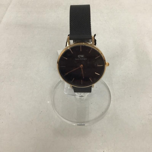 ダニエルウェリントン Daniel Wellington 腕時計 アナログ（クォーツ式） E32R1 Classic ロゴ、文字 黒 / ブラック /  レディース USED 古着 中古 10135224