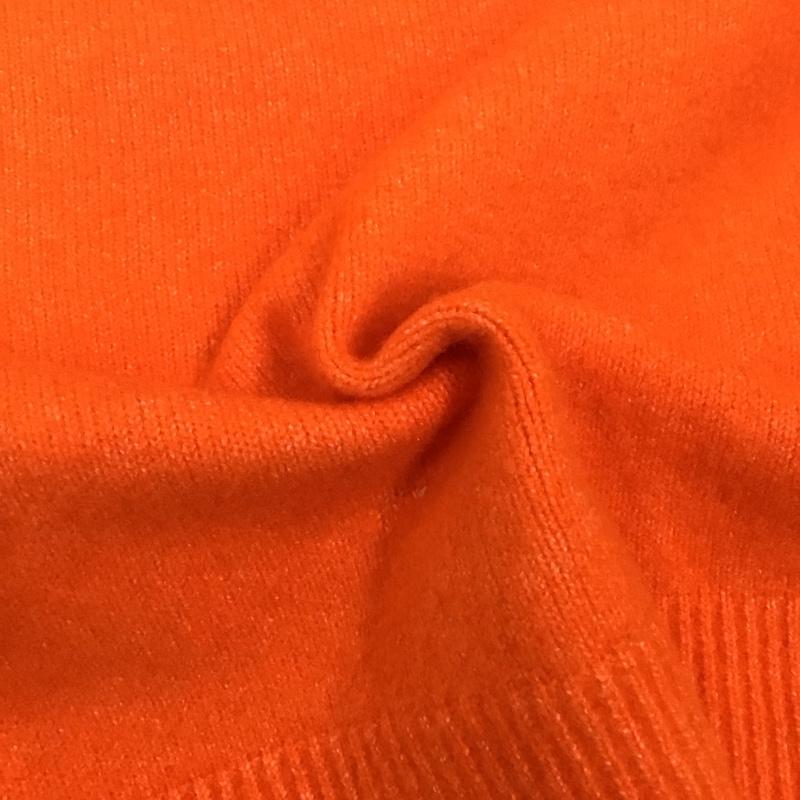 ザラ ZARA ニット、セーター 長袖 5536 135 615 オーバーサイズ M 無地 橙 / オレンジ /  レディース USED 古着 中古 10118407