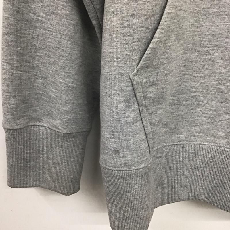 ザノースフェイス THE NORTH FACE パーカー 長袖 nt62002a パーカー プルオーバーパーカー L ロゴ、文字 灰 / グレー /  メンズ USED 古着 中古 10144224