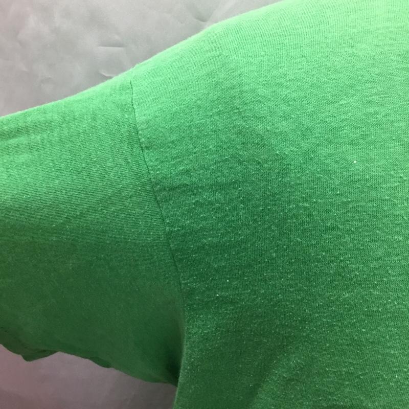 古着 USED Tシャツ 半袖 半袖カットソー プリントTシャツ クルーネックカットソー 80s screenstars XL ロゴ、文字 緑 / グリーン /  メンズ USED 古着 中古 10114165