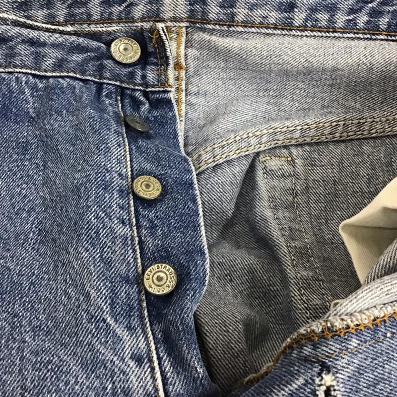 リーバイストラウスアンドコー Levi Strauss & co. パンツ ショートパンツ デニムパンツ ショートパンツ ハーフパンツ 無地 インディゴ / インディゴ /  メンズ USED 古着 中古 10129662